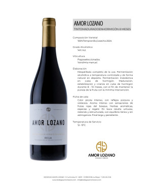 Amor Lozano madurado en Hormigón