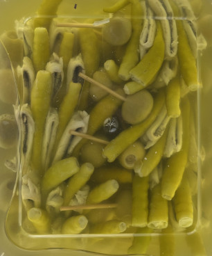 Gildas de triple boqueron