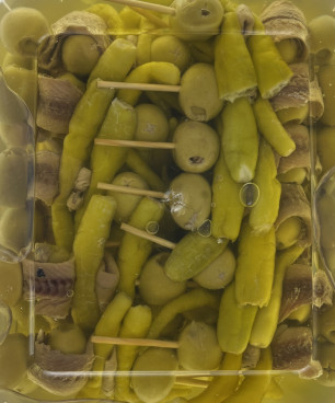 Gildas de piparra y anchoa