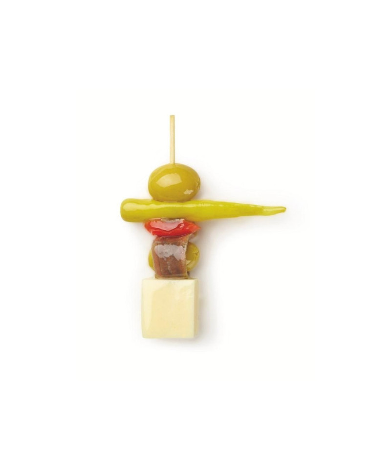 Gilda de queso y anchoa