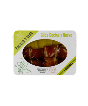 Gilda de cecina y queso