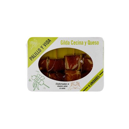 Gilda de cecina y queso