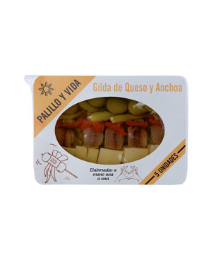 Gilda de queso y anchoa