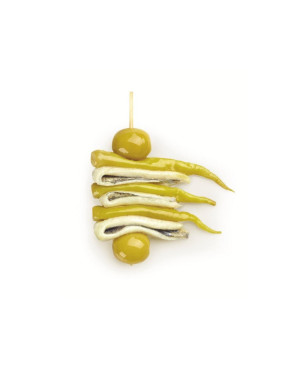 Gilda triple boquerón