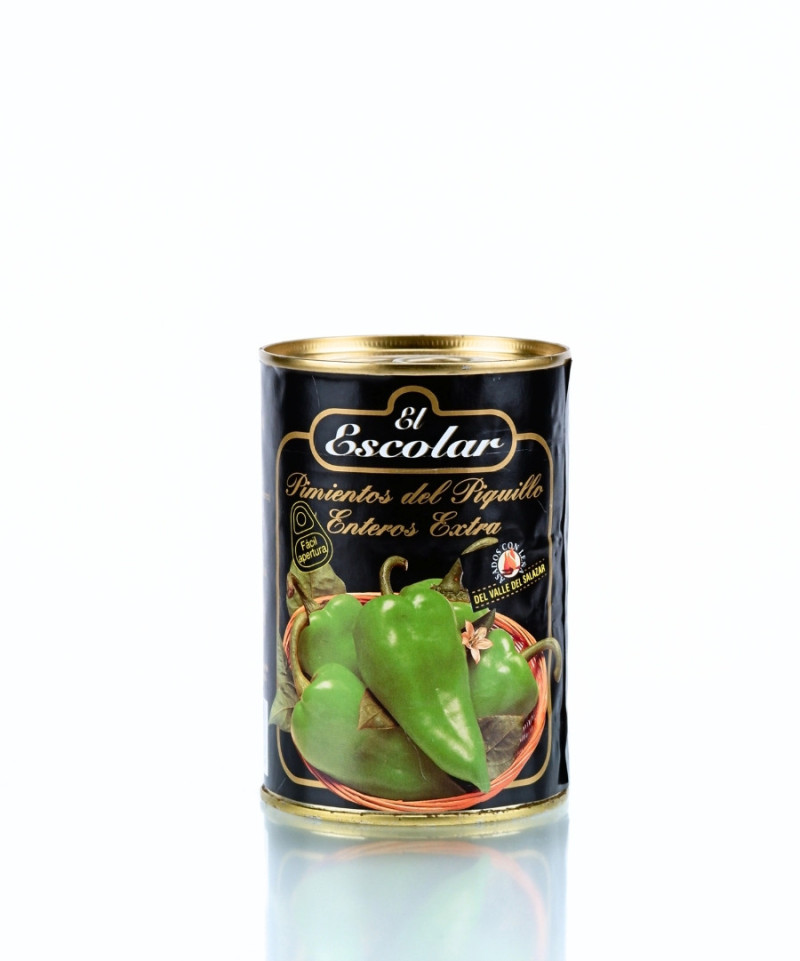 Pimientos del piquillo verdes enteros extra Pimientos del piquillo verdes enteros extra