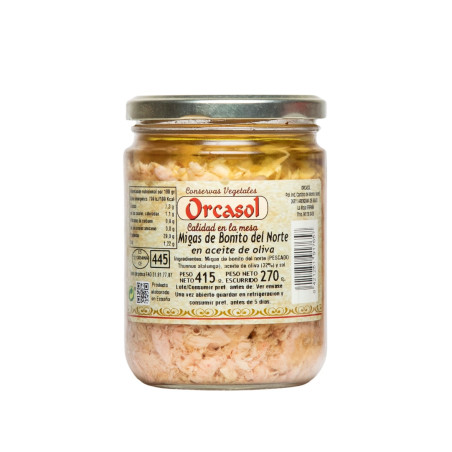 Migas de Bonito con aceite