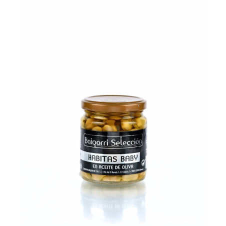 Habitas baby en Aceite de Oliva