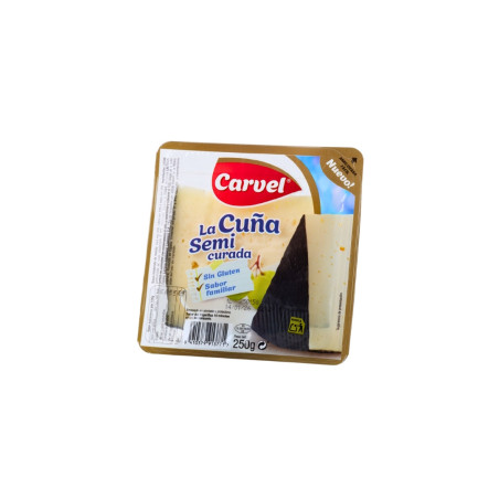 Cuña de queso mezcla semicurado