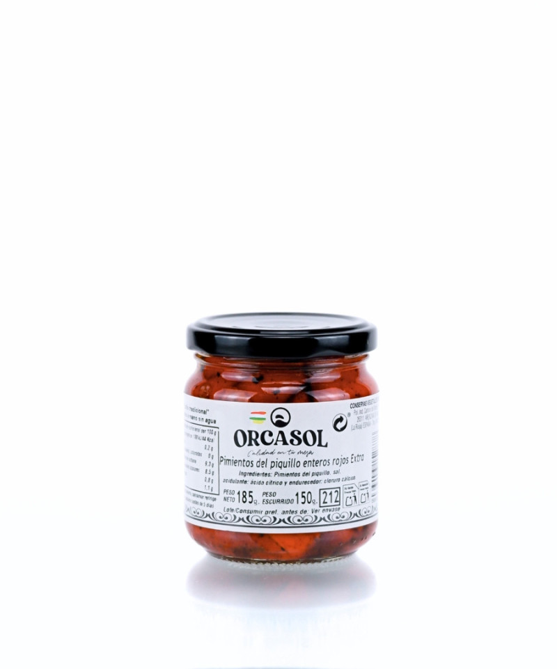 Pimientos del piquillo enteros extra "Estilo tradicional"