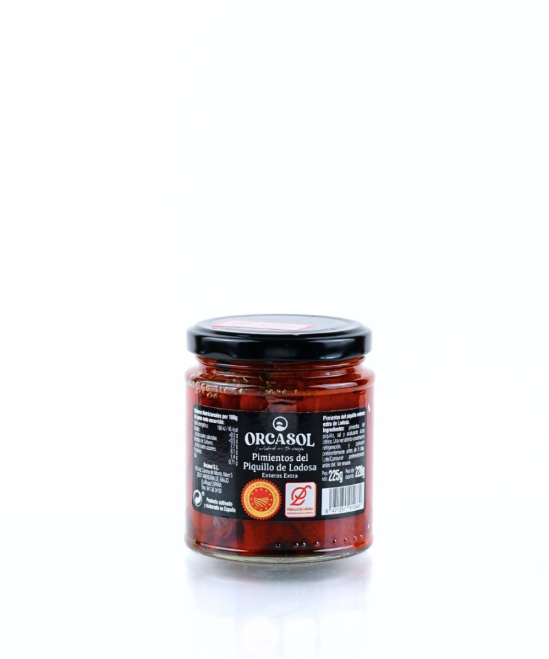 Pimientos del piquillo enteros extra D.O.LODOSA Pimientos del piquillo enteros extra D.O.LODOSA