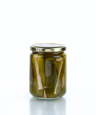 Pepinos rellenos de atún